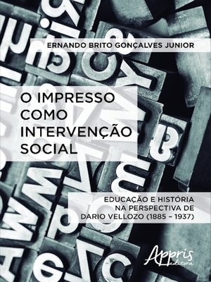 cover image of O impresso como intervenção social